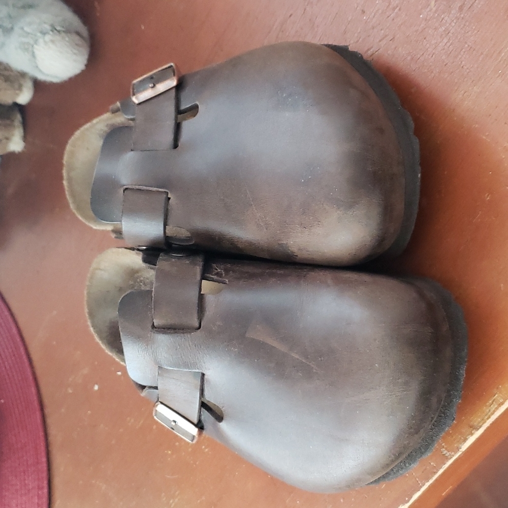 Birkenstock Boston leather clog